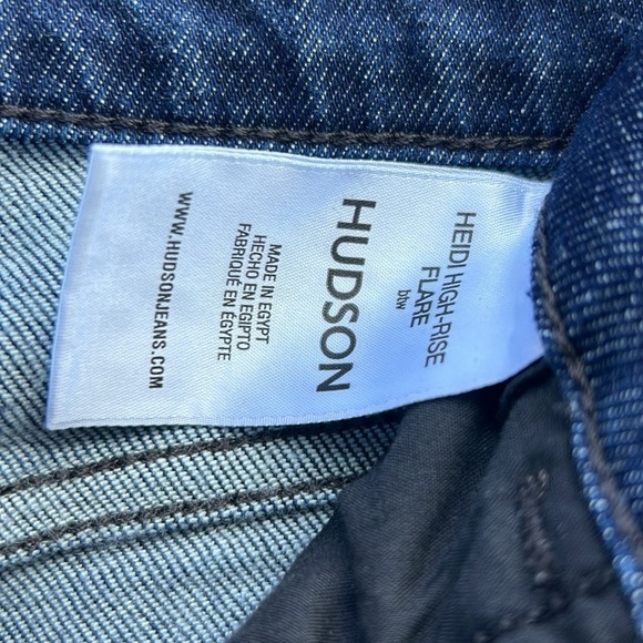 NWT Hudson Jeans Heidi High Rise Flare Size 26 - Picture 6 of 13